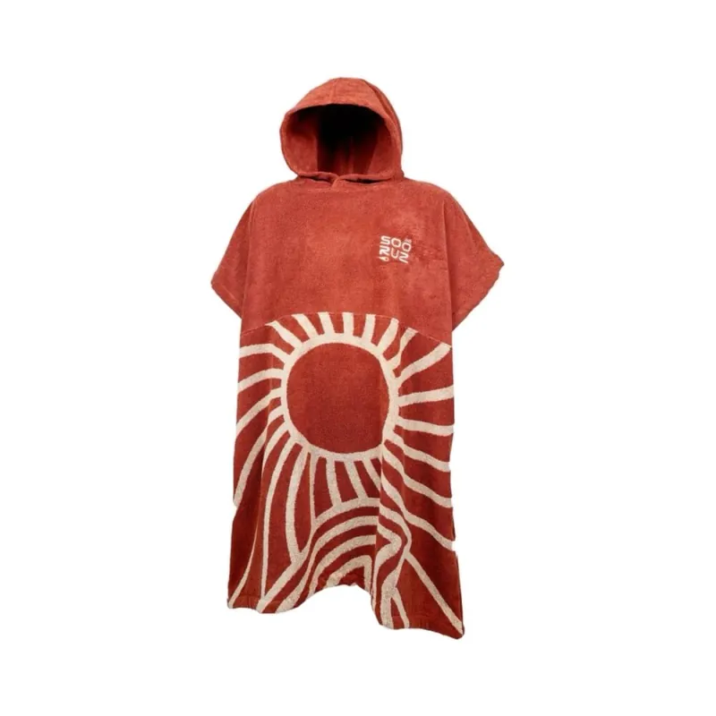 Solange Der Vorrat Reicht Soöruz Poncho Golden Terracotta