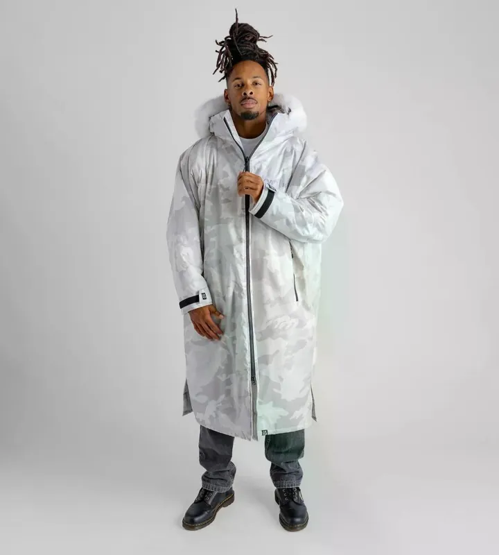 Must-Have DRYROBE Advance Long Sleeve Alpine White Camo S