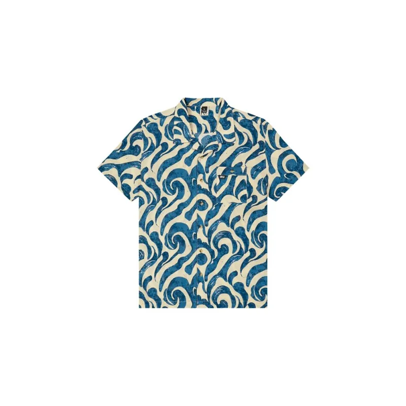 Picture Organic Clothing Mokara Shirt Hemd Niseko Print L Versand Am Gleichen Tag