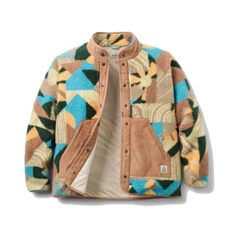 Bestpreis Passenger Clover 2.0 Recycled Sherpa Fleece Sun Patch Simple Taupe