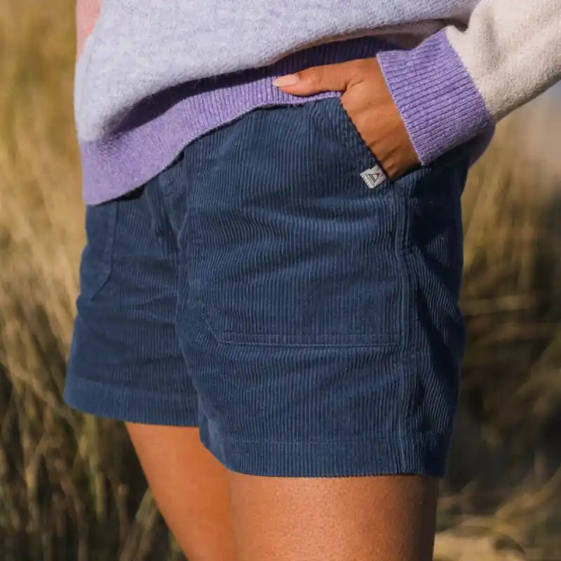 Jetzt Bestellen Passenger Avian Organic Cord Short 2.0 Dark Denim