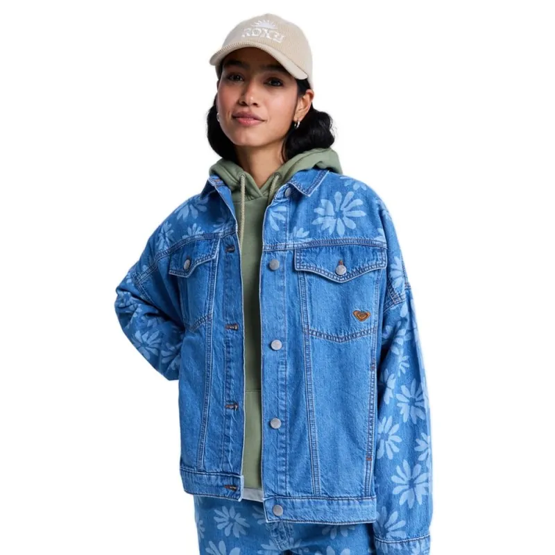 Versand Am Gleichen Tag Roxy Salty Horizon Hemd Jacke Surf Wash