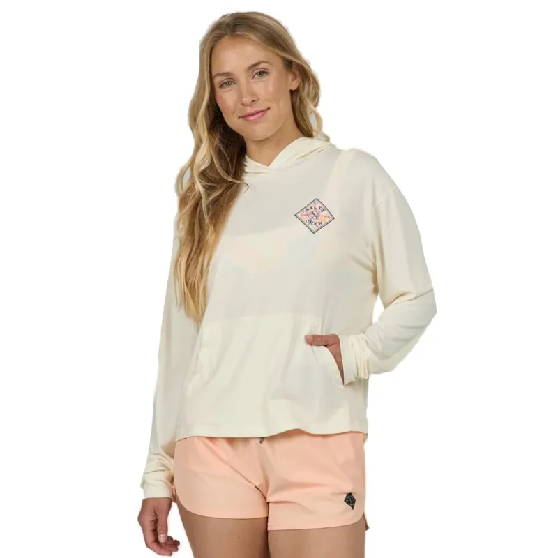 Letzte Chance Salty Crew Tippet Fill Tech Hoody Off White M