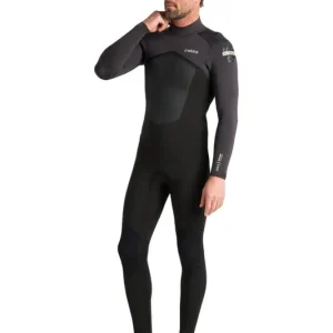 Schneller Versand C-Skins NuWave Legend 4/3 Backzip Neoprenanzug Steamer Black MT