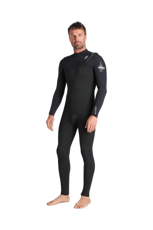 C-Skins NuWave Session 4/3 Frontzip Neoprenanzug Black L Top-Seller