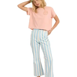 Sisstrevolution T-Shirt Daybreak Crop SS Knit Tee BBS S Saisonangebot