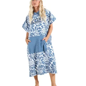 Oxbow Cenitz Poncho Handtuchumkleide Lost Blue Aktuell