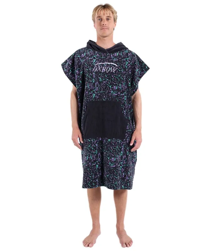 Oxbow Cenitz Poncho Handtuchumkleide Graphite Neue Kollektion