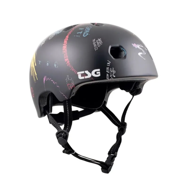 TSG Helmets Meta Graphic Design Black Drip In Letzte Chance
