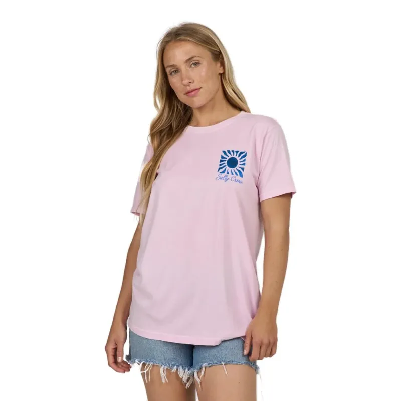 Salty Crew Sunblock B.F.Tee Pink Skies M Versand Am Gleichen Tag