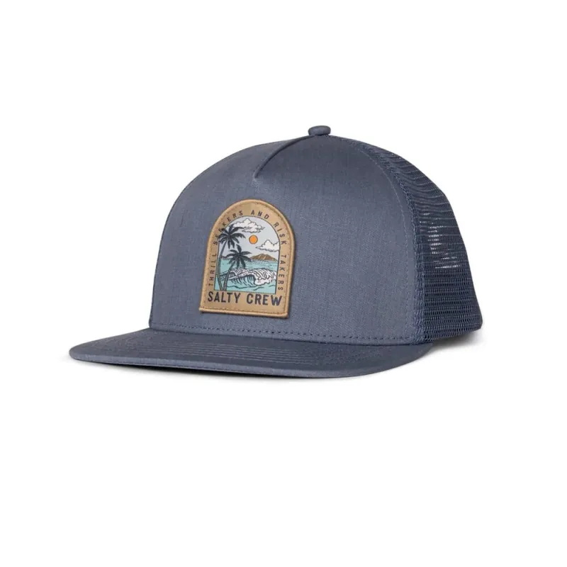 Salty Crew ArchwayTrucker Cap Pilot Blue Neu