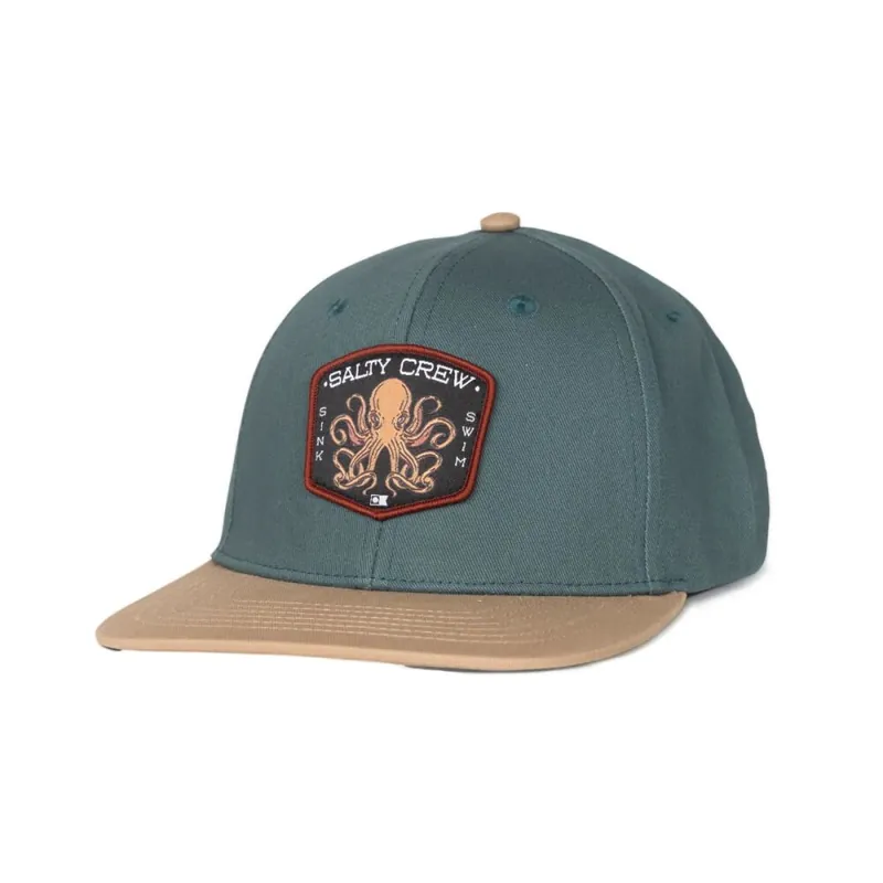 Sofort Bestellen Salty Crew Tako Club Boys Snapback Cap Hydro Khaki