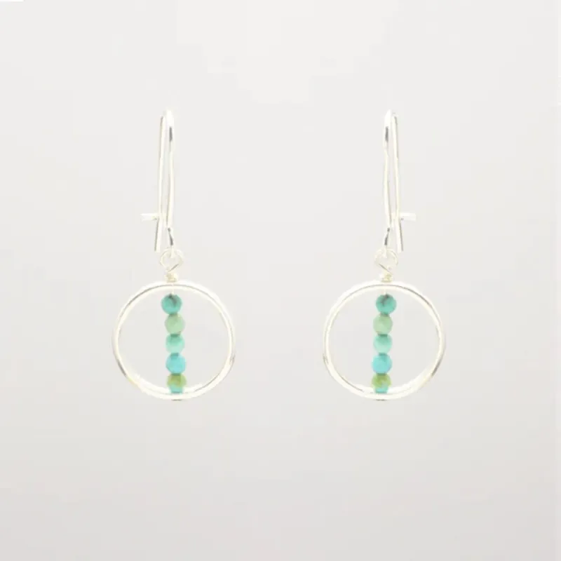 Billig Jewelberry Ohrringe Circled Pearls Silber