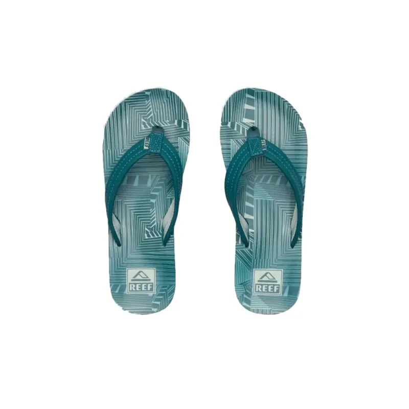 Versand Am Gleichen Tag reef Kids AHI Zehentrenner Sage Stripe