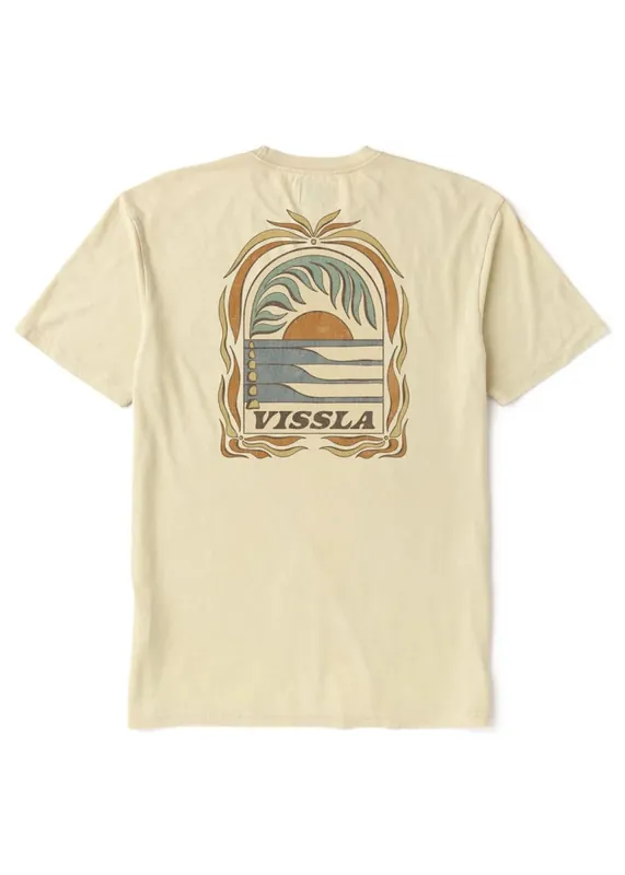 Vissla Canopy Cosmic Wash T-Shirt Dune Preisknaller