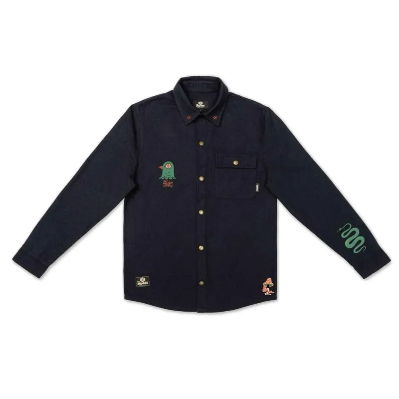 Jetzt Kaufen The Dudes European Fantasy Overshirt Chuck Premium Black