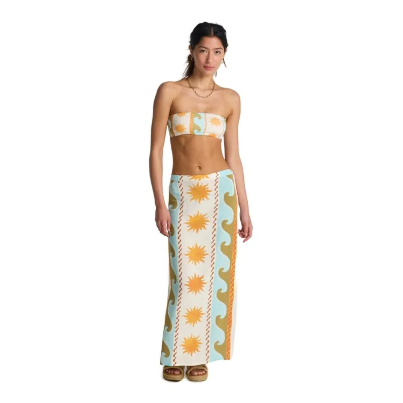 Billabong Call Midi Skirt Salt Crystal M Preis Gesenkt