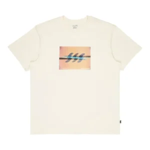 Billig Billabong Subconscious Premium SS Shirt Off White S