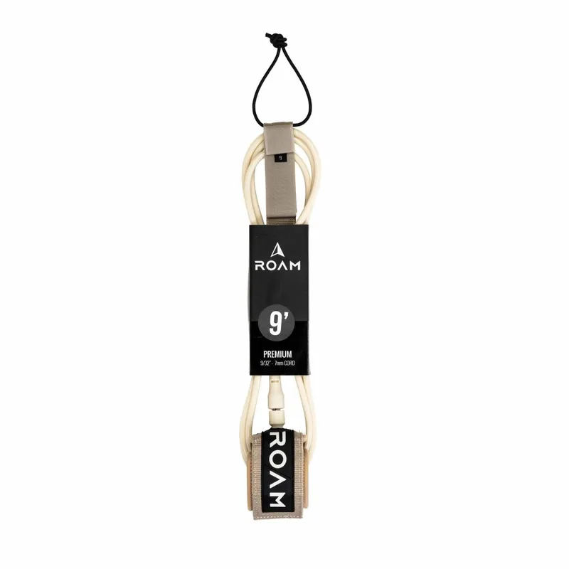 ROAM Surfboard Leash Premium 9.0 Sand Sofort Bestellen