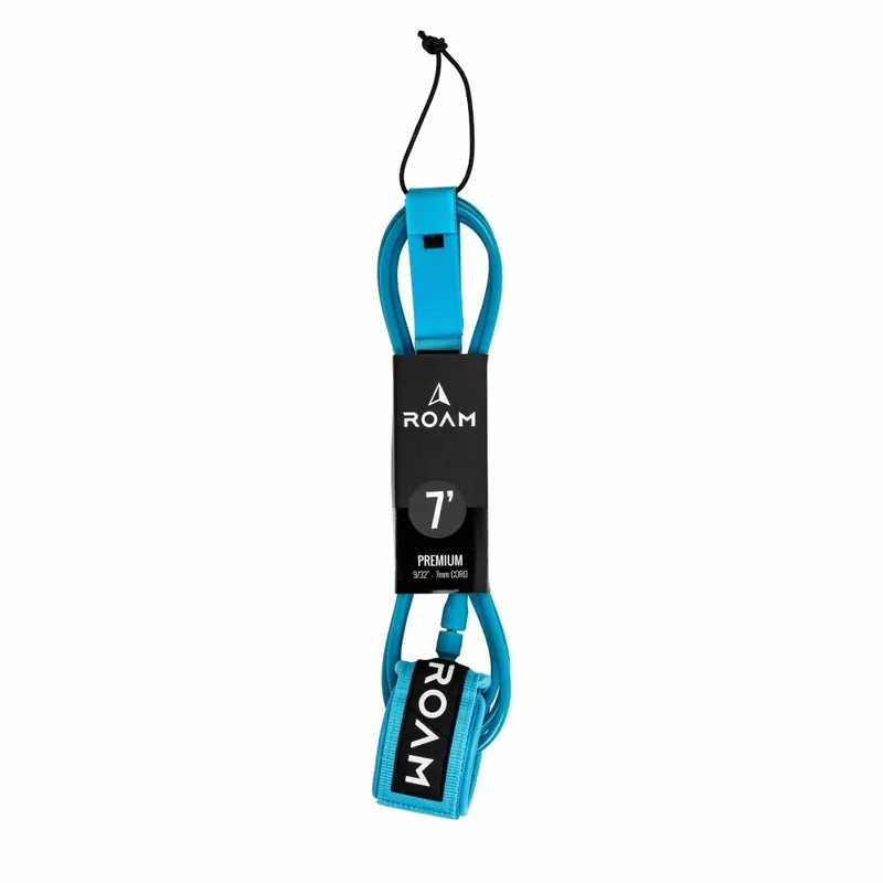 ROAM Surfboard Leash Premium 7.0 Dark Teal Versand Am Gleichen Tag