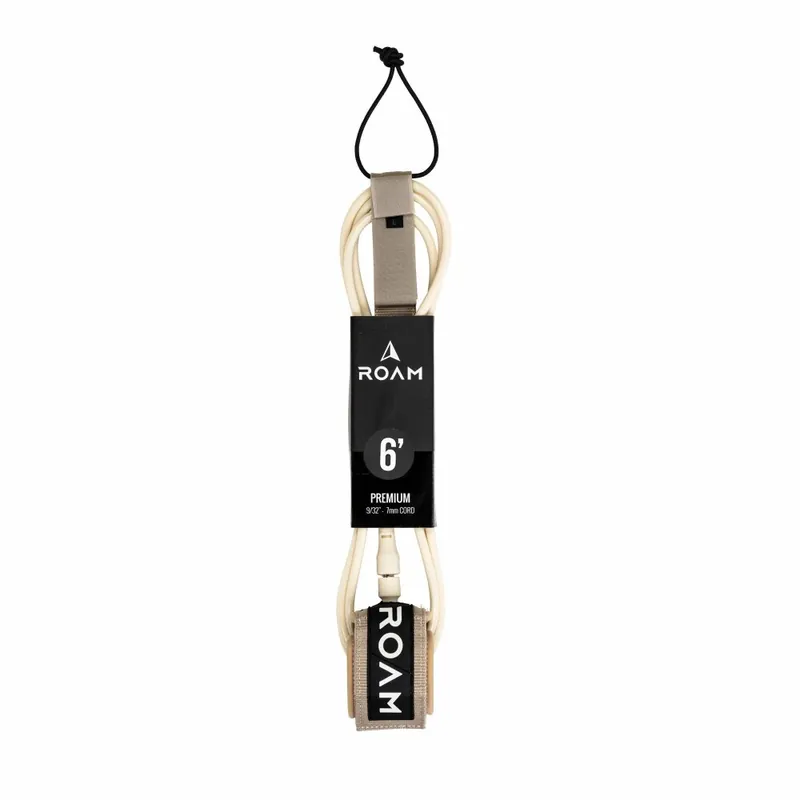 ROAM Surfboard Leash Premium 6.0 Sand Sofort Bestellen