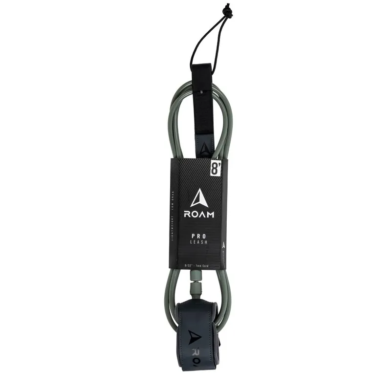Finale Aktion ROAM Surfboard Leash PRO 8.0 Grau