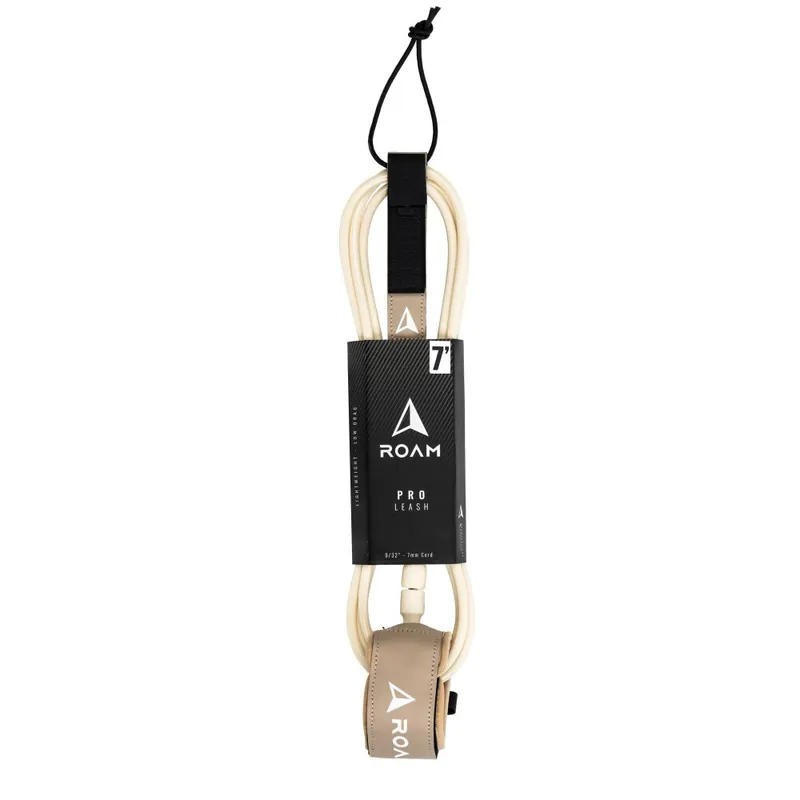 ROAM Surfboard Leash PRO 7.0 Sand Markenware