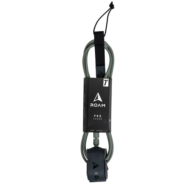 ROAM Surfboard Leash PRO 7.0 Grau Neue Ware