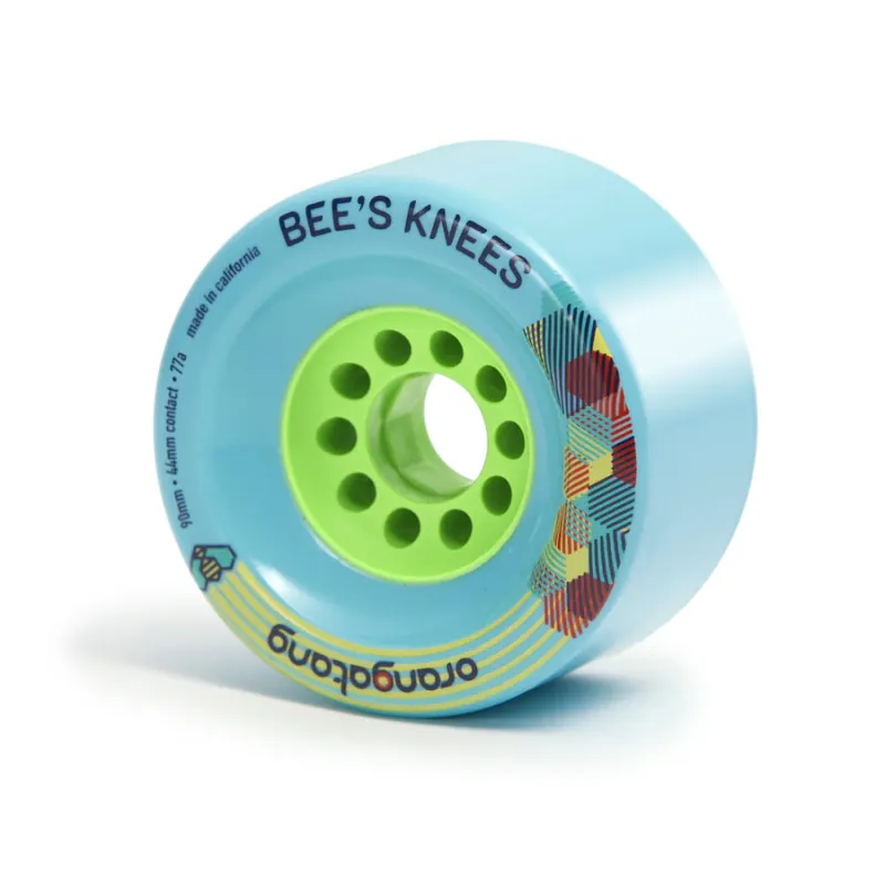 Expressversand Orangatang Bee‘s Knees Wheels (4er Set) 90mm/77a Blue