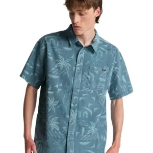 Billabong Solana Cord SS Hemd Washed Blue S Günstig