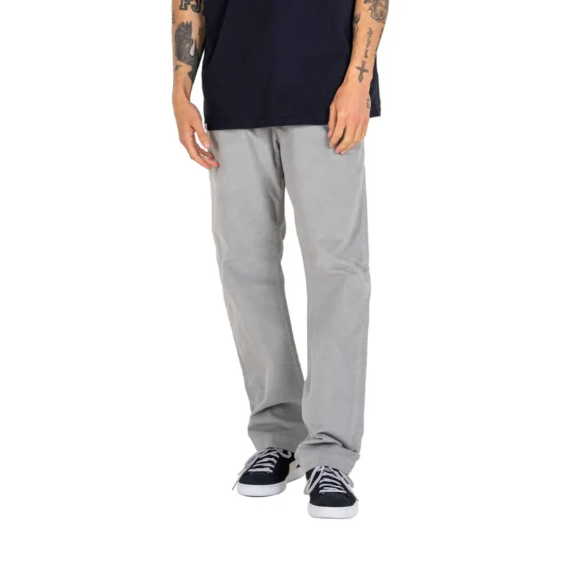 Billig Reell Reflex Loose Chino Hose Grey Square Cord ML