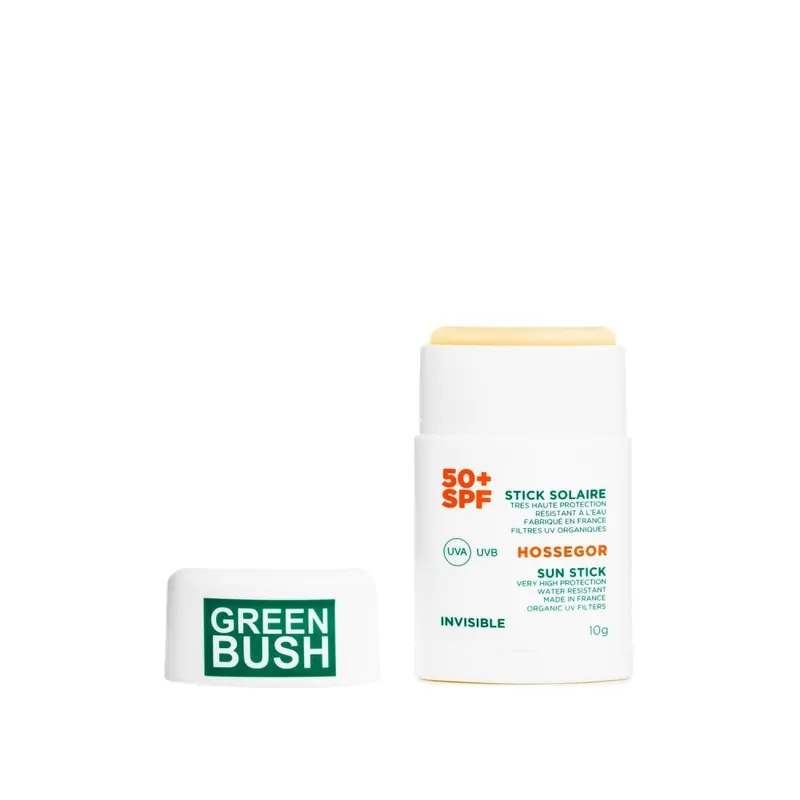 Greenbush Organic SPF50+ Sonnenstick Invisible 10g Stick Solaire Sale