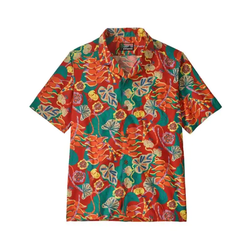 Schneller Versand Patagonia M´s Tidal Threads Camp Shirt Tropiclimb Hot Ember