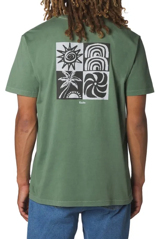 Billig Katin Realm Tee Duck Green S