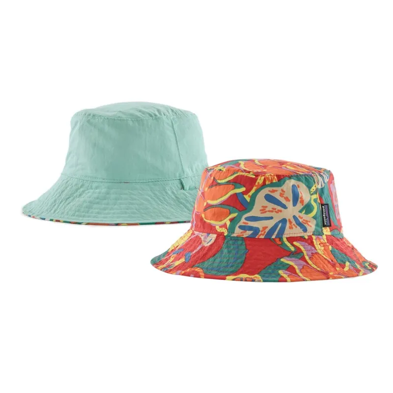 Patagonia Baby Sun Bucket Hat Tropiclimb Hot Ember 6-12M Bestpreis