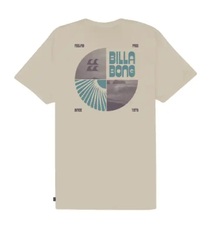 Billabong Good Times Tee Oatmeal L Neu Im Sortiment