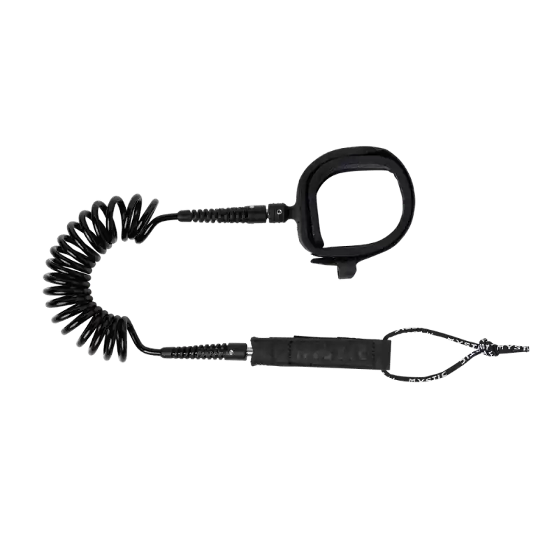 Mystic Wing Boardleash Spiral Calf Black Solange Der Vorrat Reicht