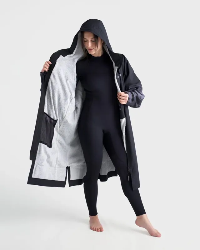 DRYROBE Tech-Lite Long Sleeve Schwarz Camo S Neue Ware