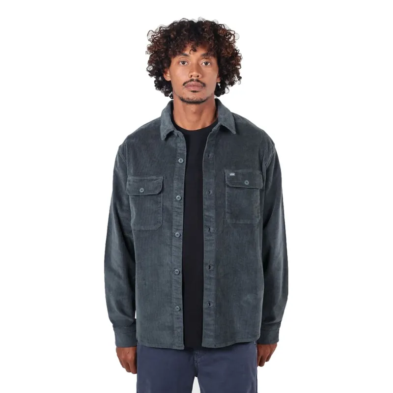 Neuheit Oxbow Cord Overshirt Hemd Pewter L