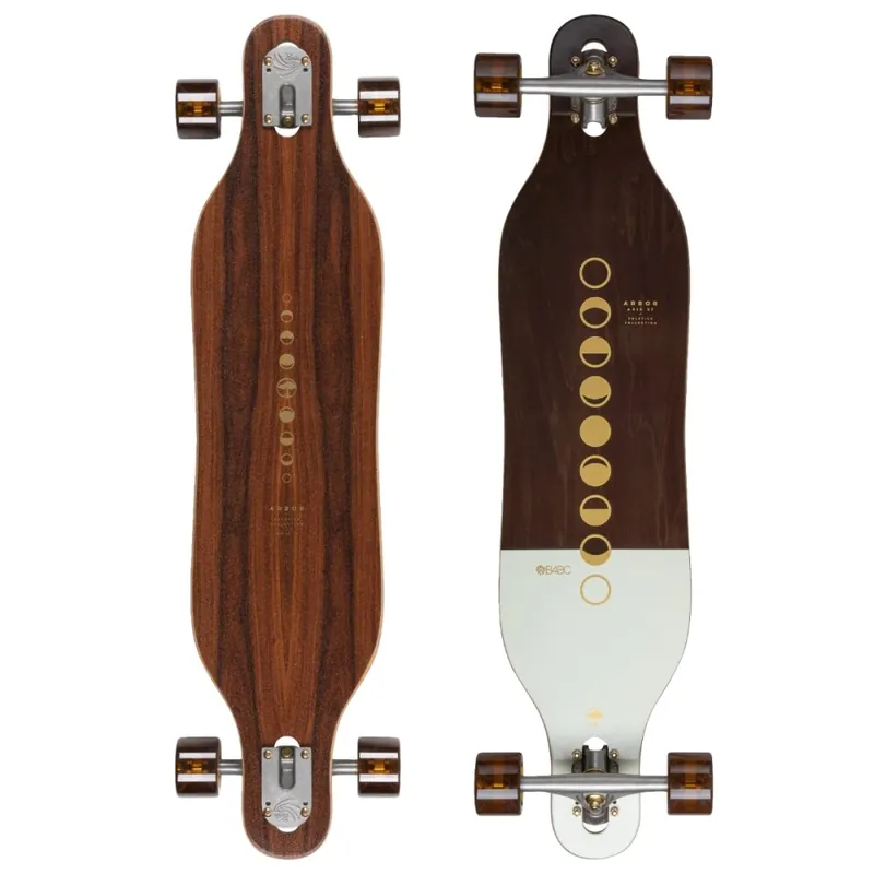 Sonderangebot Arbor Performance Solstice Axis 37" Longboard Komplettboard Lunar