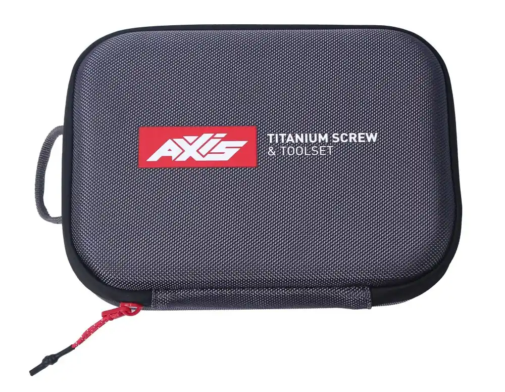 Echt Axis Titanium Screw Set & Tool Box Deluxe