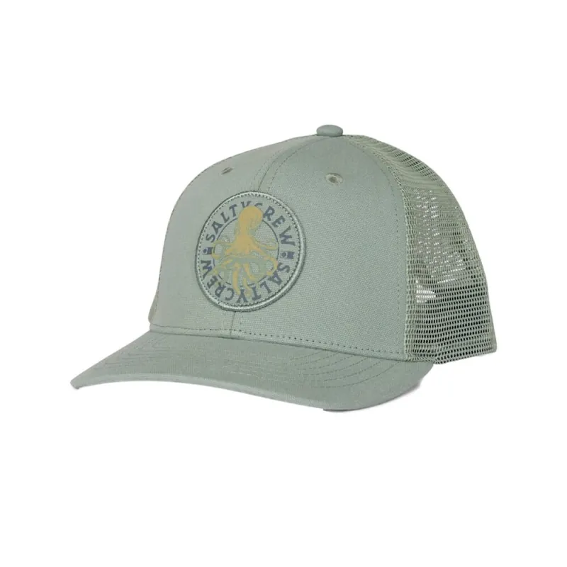 Salty Crew Tentacles Boys Snapback Cap Retro Mineral Teal Sichere Zahlung