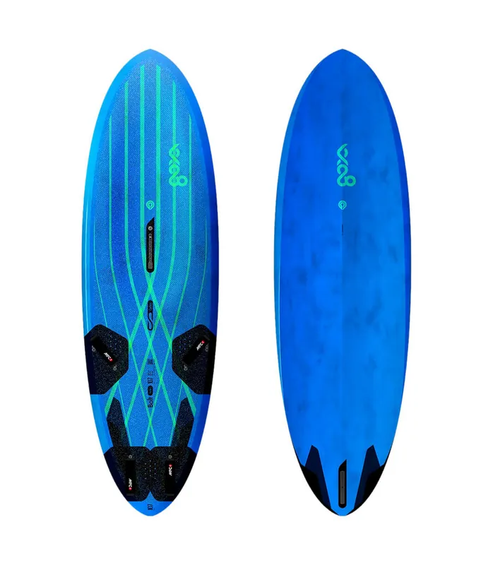 Goya Bolt 4 Carbon 2026 Blau Freerace Windsurfboard Schnäppchen