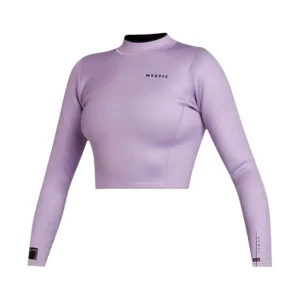 Ausverkauf Mystic Lunar L/S Crop Top 2 WMN 2025 Pink Neopren Top