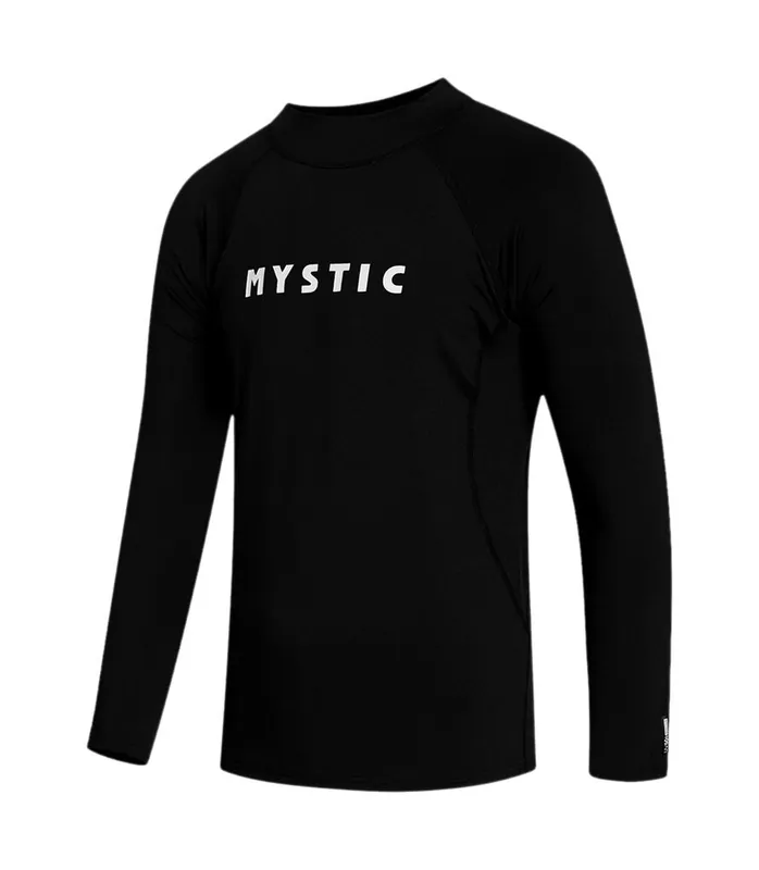 Rabatt Mystic ar L/S JR Schwarz Lycra Shirt