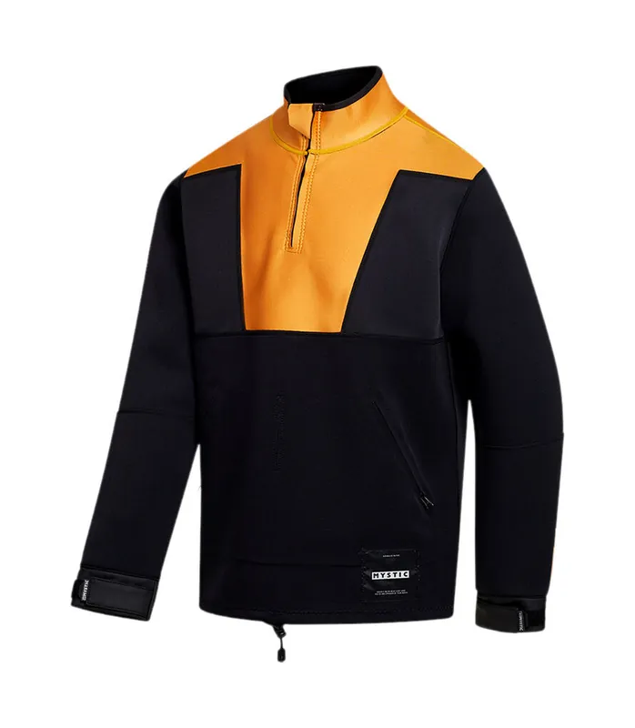 Mystic Fulmar neoprene pullover 3/2mm 2026 Orange Neopren Jacke Top-Seller