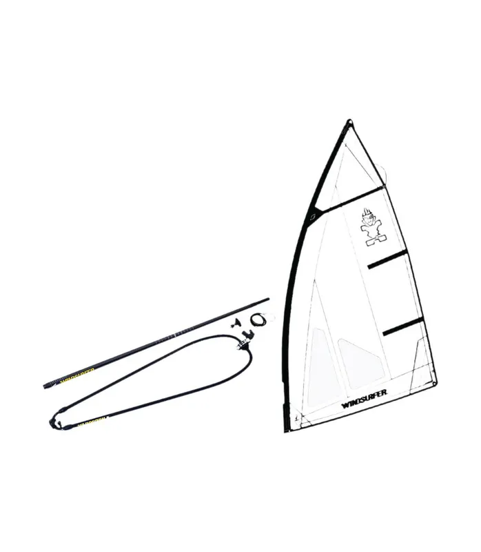 Starboard Rig set Weiß Windsurfer LT Neu