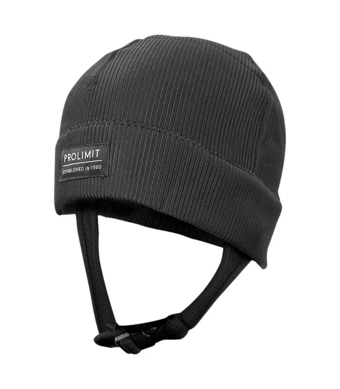 Neu Prolimit Neoprene Beanie Chinrap Schwarz Neopren Beanie