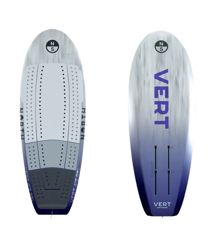 Garantierte Lieferung North Vert Foil Board 2026 Grau Prone Board