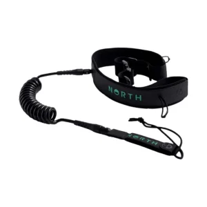 North Wai Board Leash Schwarz Wing Leash Zertifiziert